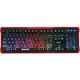 Tastatura Marvo USB KG629G gejmerska multimedijalna sa Rainbow pozadinskim osvetljenjem crna